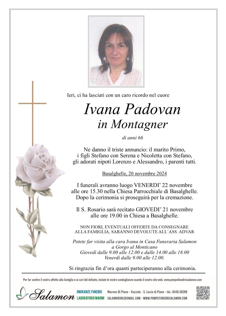 Epigrafe Padovan Ivana