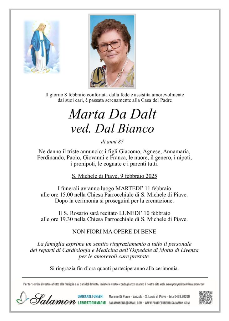 Epigrafe Da Dalt Marta