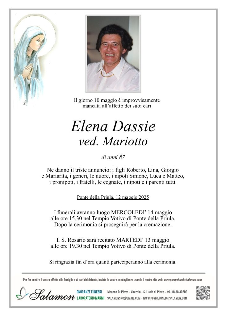 Epigrafe Dassie Elena