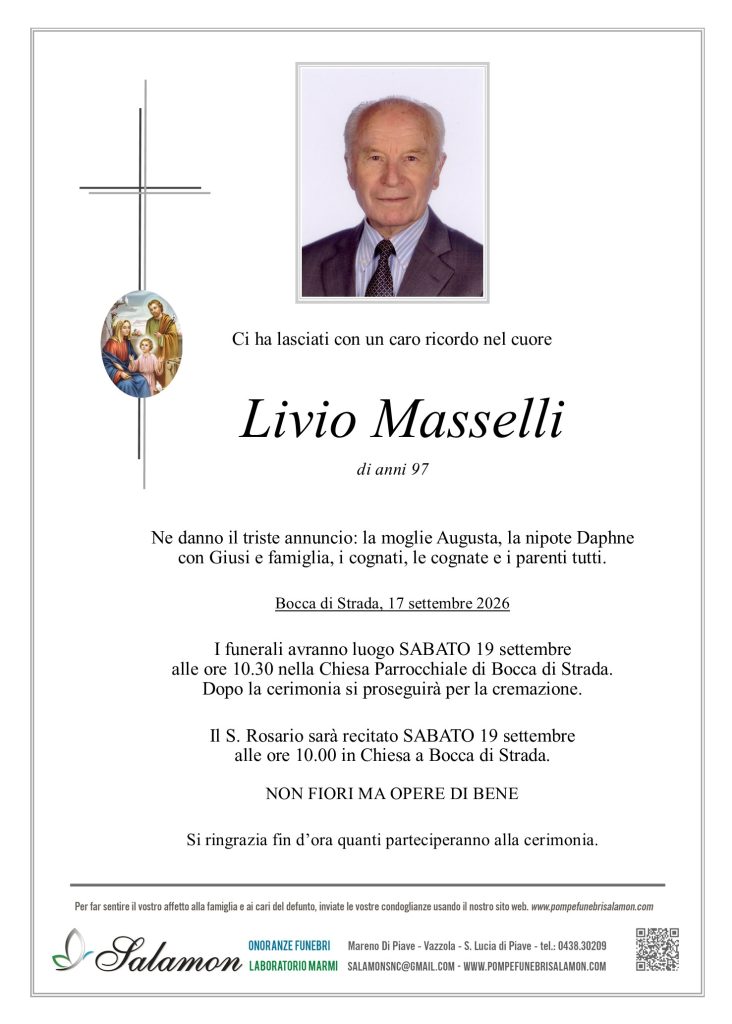 Epigrafe Masselli Livio